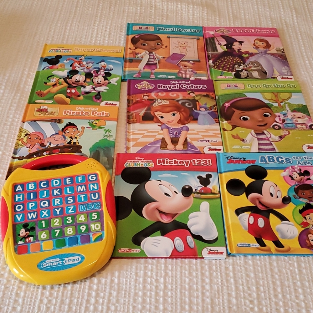 Disney Junior books with smart pad